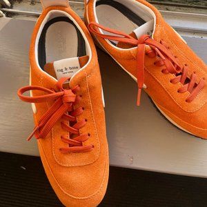 Rag & Bone suede printed sneakers